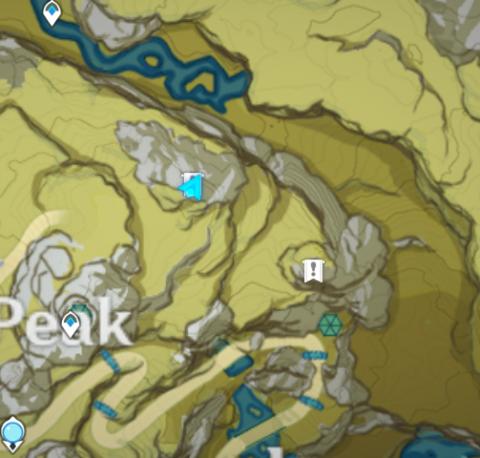 qingyun peak hidden treasure mark on the map