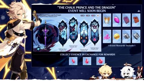 the chalk prince and the dragon event