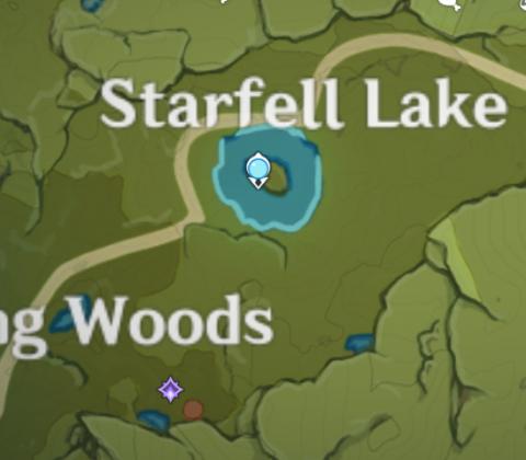starfell lake for plenty of bushes to destroy