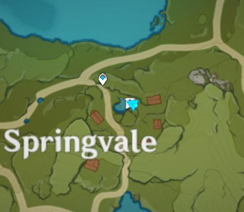 Draff springvale map pin