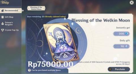 Blessing of the Welkin Moon