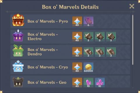 elemental boxes 1