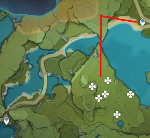 Map of Dandelion Seed locations near Dawn Winery